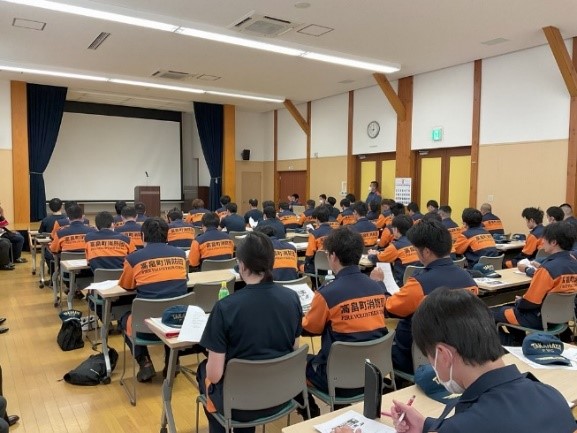 高畠町消防団機関員講習会1