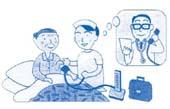 訪問看護イラスト