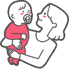 子育てのイラスト