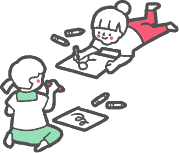 放課後児童クラブのイラスト