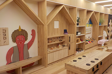 ままごとコーナーの画像