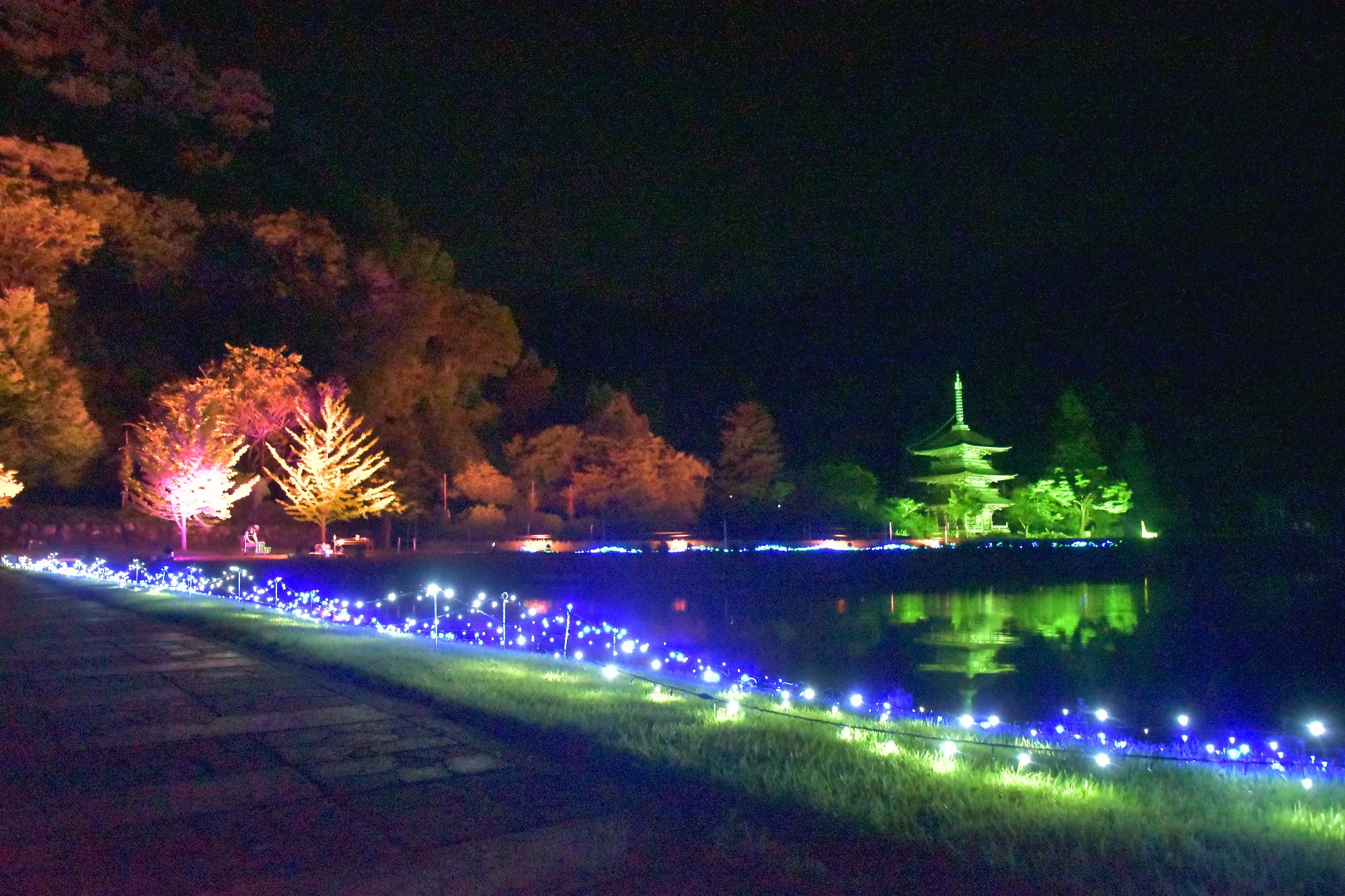 歴史公園ライトアップ 高畠町公式ホームページ