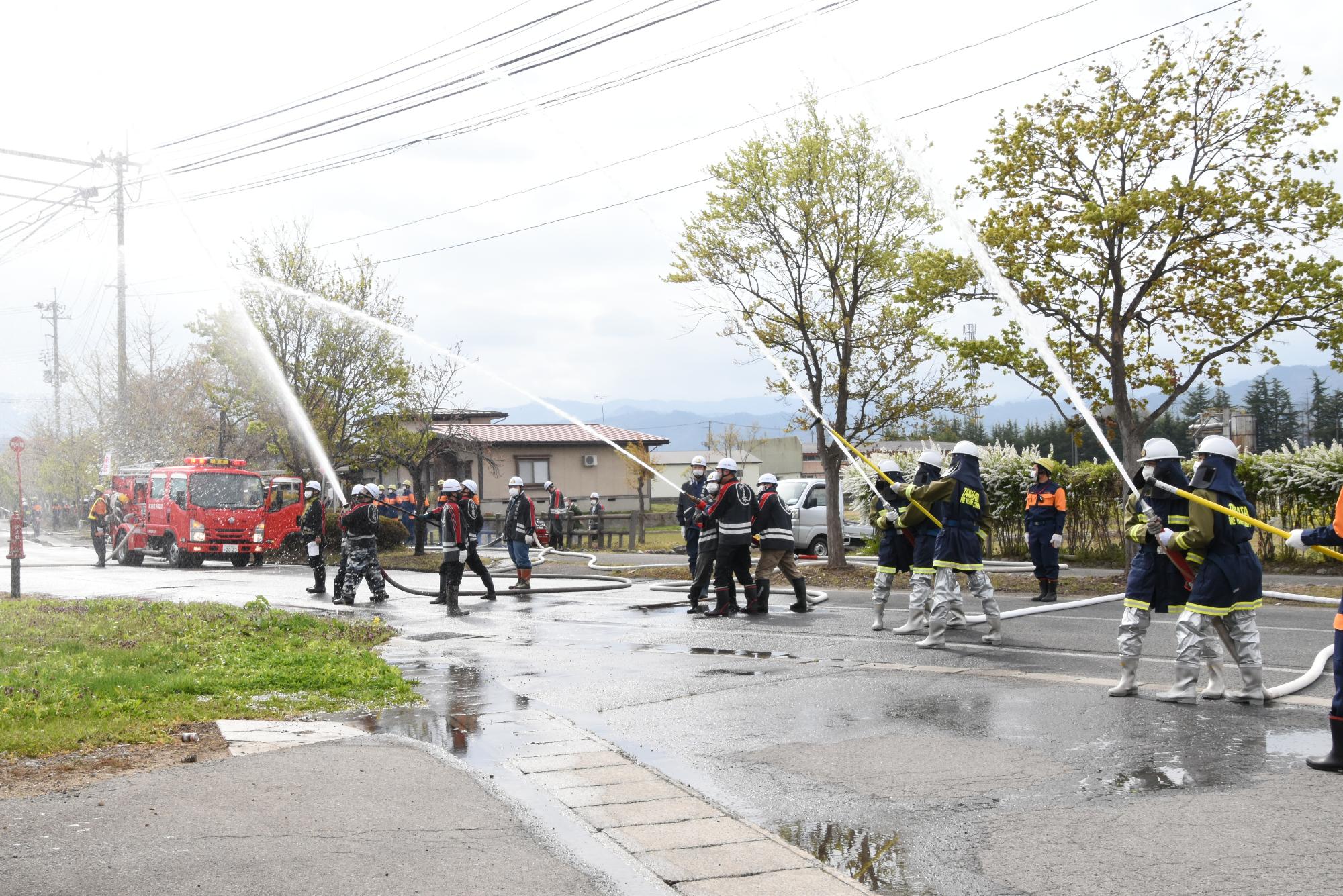春季消防演習10