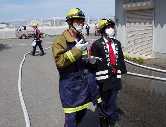 春季消防内演習12