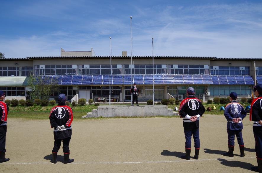 春季消防内演習20