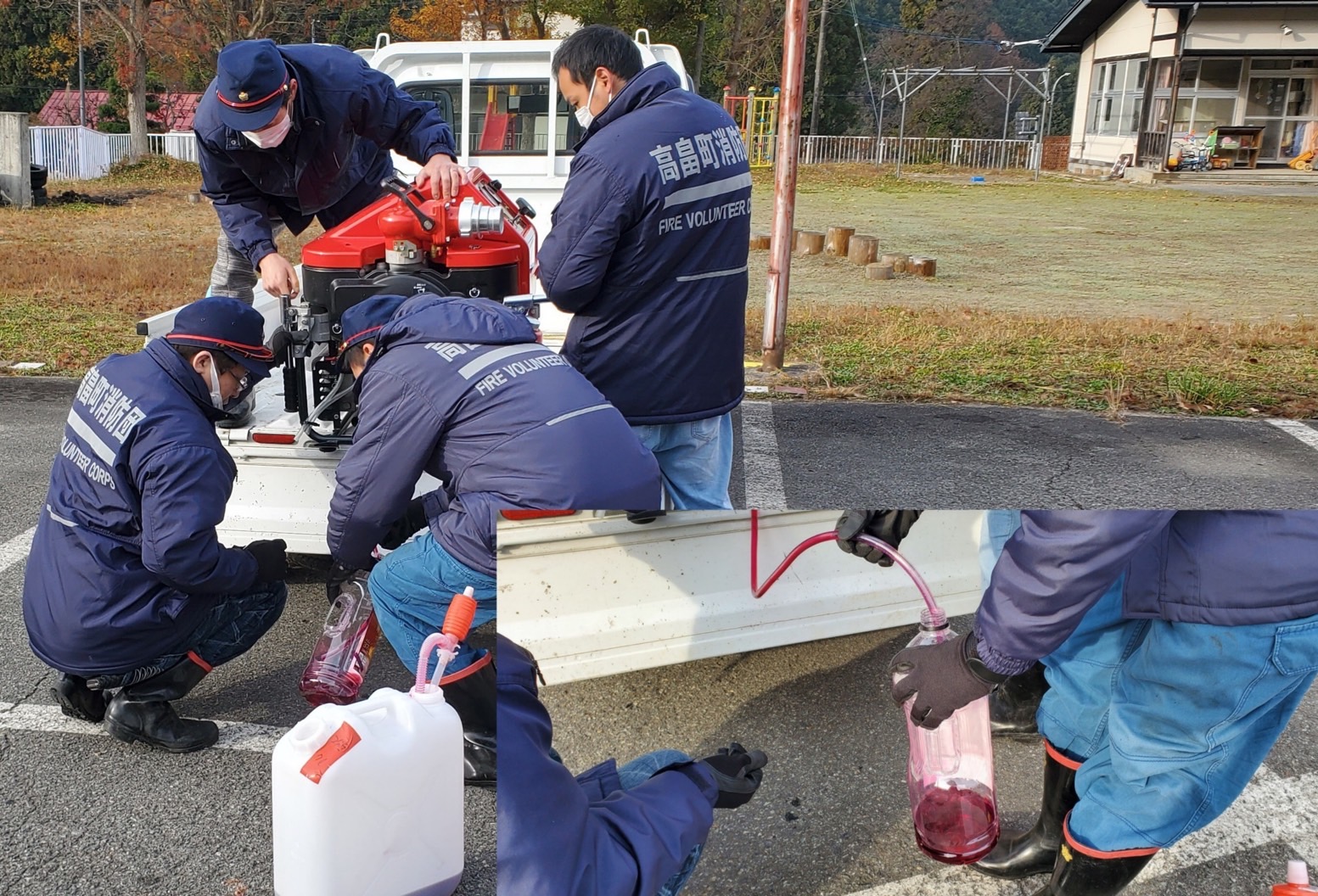 不凍液入れ・流水訓練01