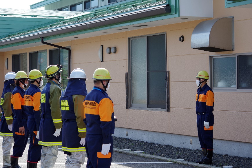 高畠町総合防災訓練(火災防禦訓練)09
