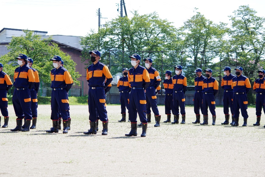 高畠町総合防災訓練(分団内演習)01