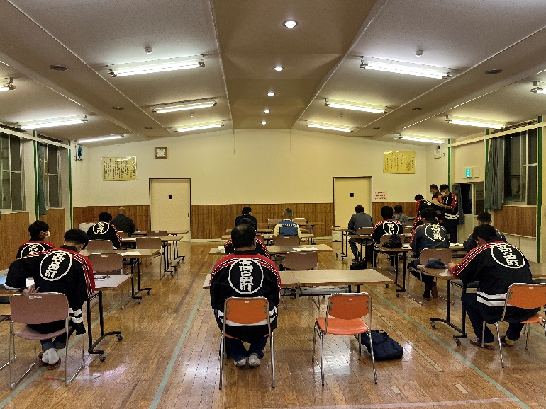 町総合防災訓練地区説明会01