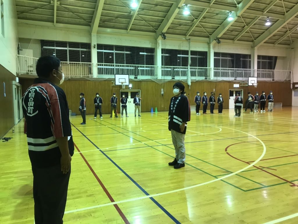 秋季消防演習に向けた夜間訓練02