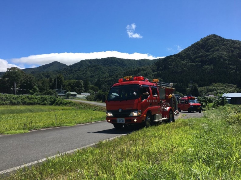 二井宿地区内機関講習訓練01