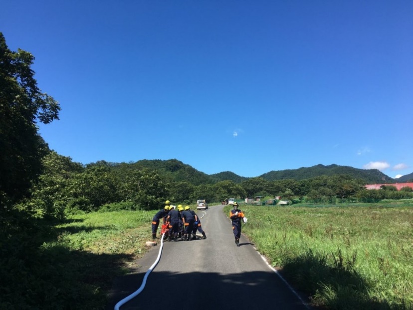 二井宿地区内機関講習訓練04