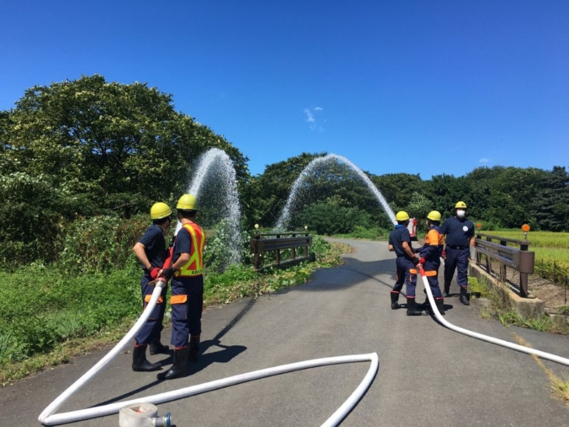 二井宿地区内機関講習訓練08