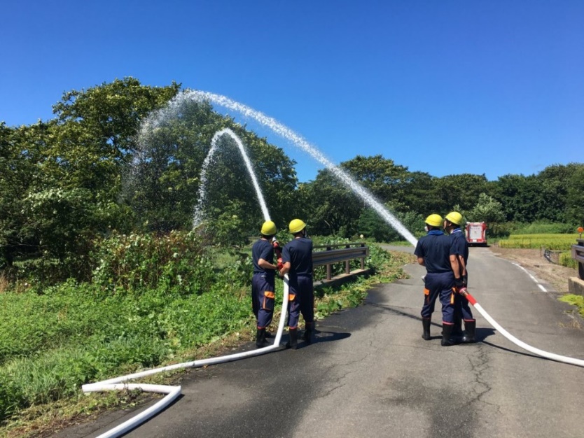 二井宿地区内機関講習訓練09