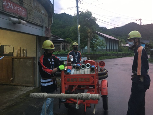 筋集落 ポンプ管理点検01