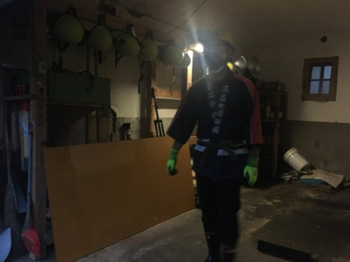 筋集落 ポンプ管理点検03