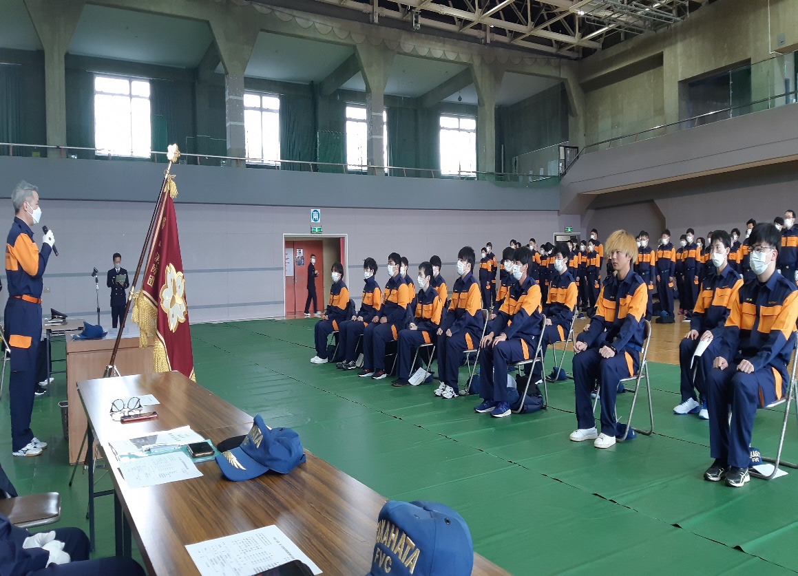 新入団辞令交付・教養訓練01