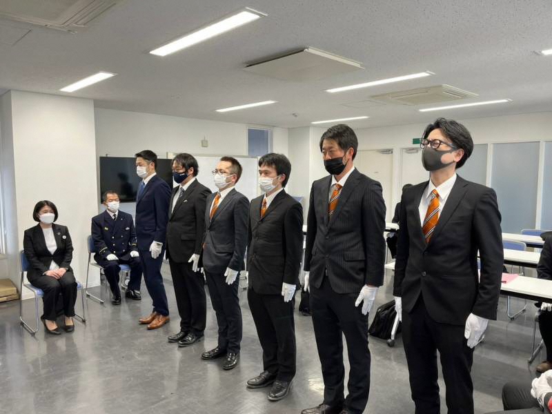 幹部辞令交付式01