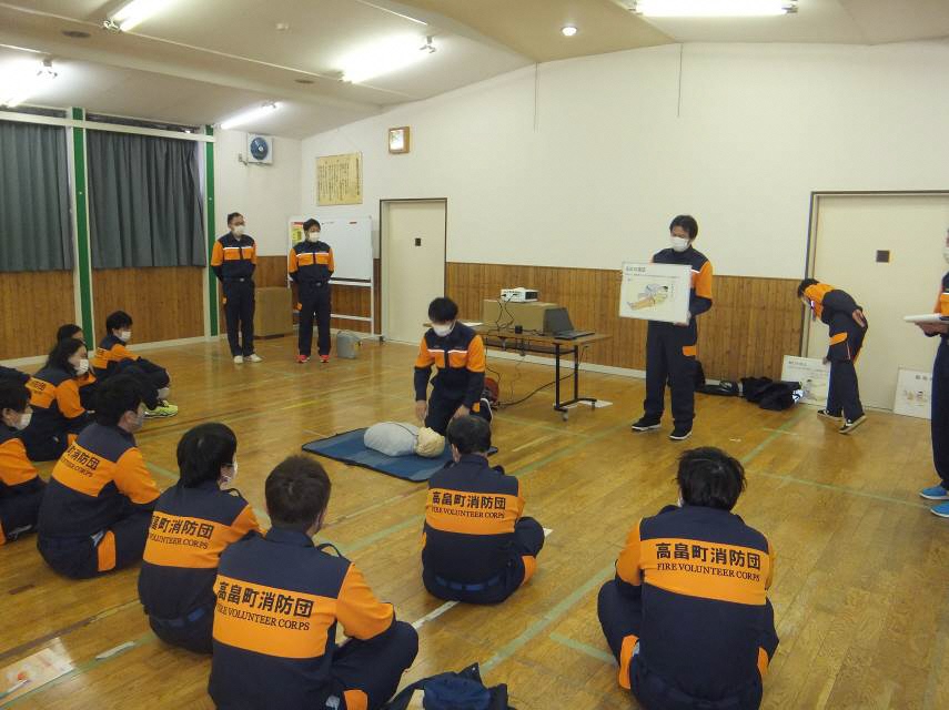 第四分団普通救命講習の実施03