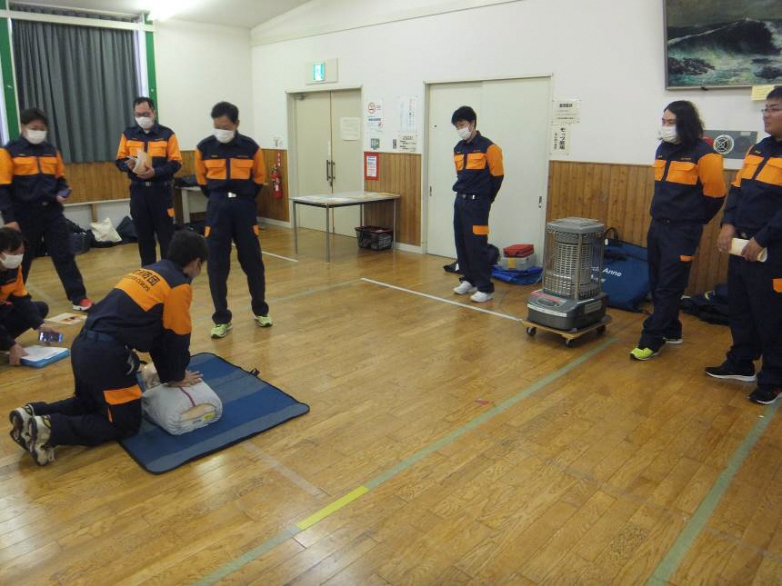 第四分団普通救命講習の実施05