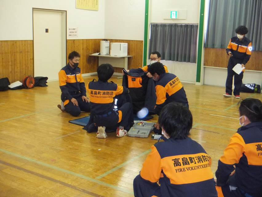 第四分団普通救命講習の実施06