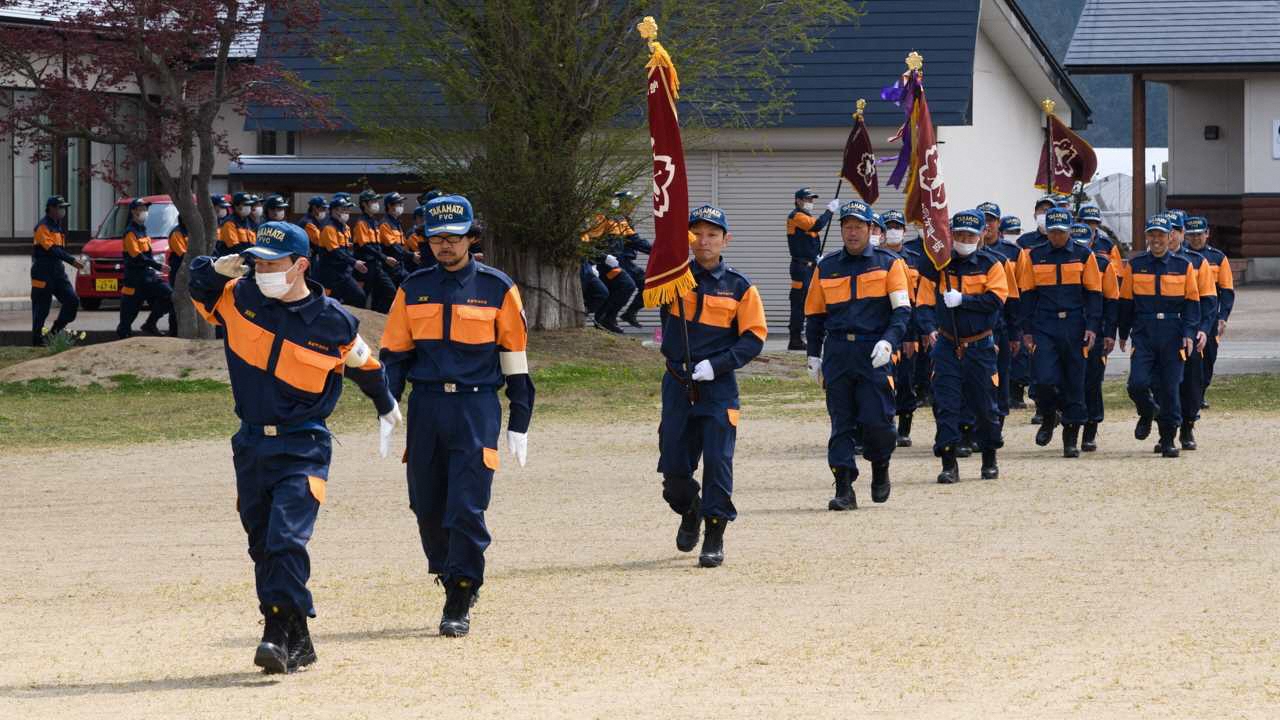 第4分団春季消防内演習09