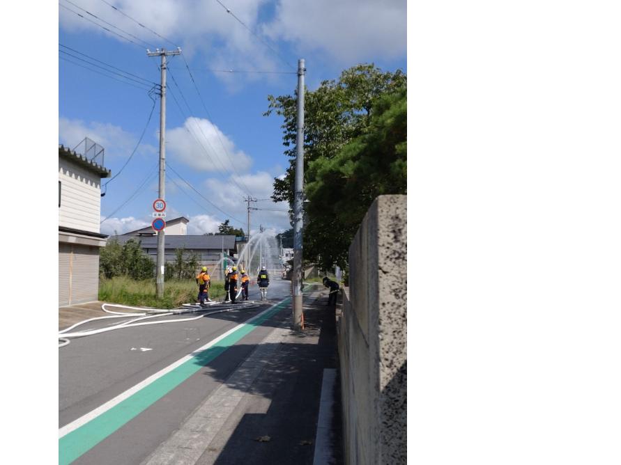 高畠町総合防災訓練および第一分団秋季消防演習02