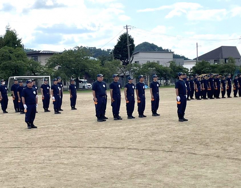 高畠町総合防災訓練および第一分団秋季消防演習05