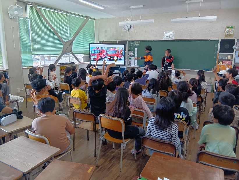 第6分団　地域と連携した広報活動を実施