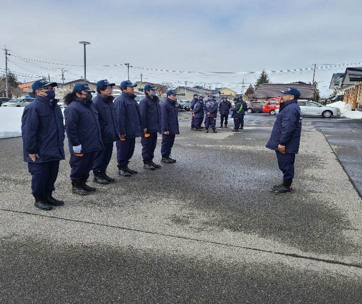 令和7年3月9日第3分団部隊訓練3