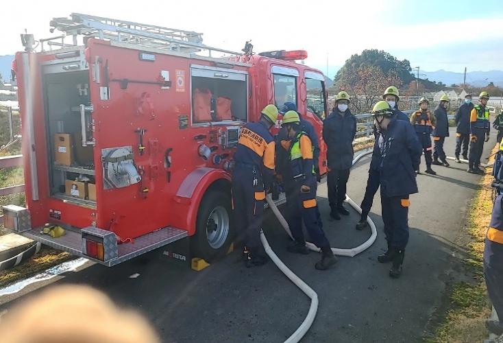令和6年11月9日 自動車ポンプ操作訓練2
