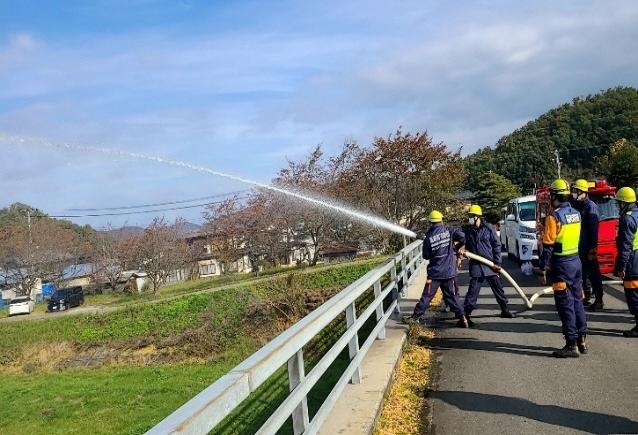 令和6年11月9日 自動車ポンプ操作訓練4