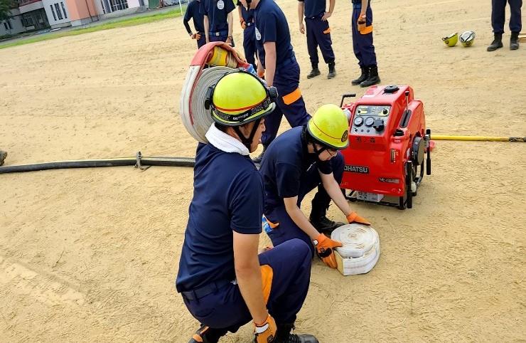 令和6年8月25日 第3分団技術向上訓練2