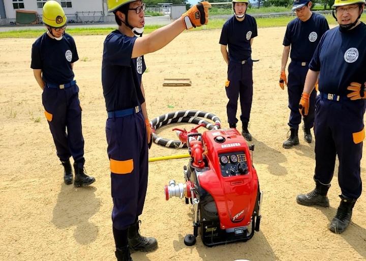 令和6年8月25日 第3分団技術向上訓練4