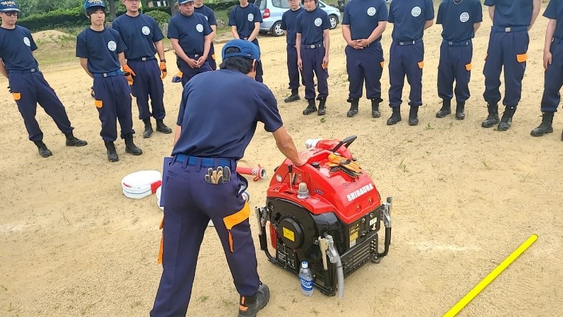 3分団技術向上訓練第3部2