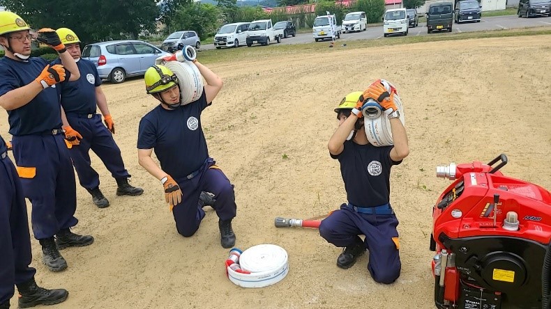 3分団技術向上訓練第3部3