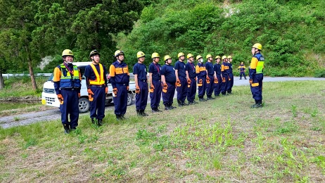 3分団技術向上訓練第2部4