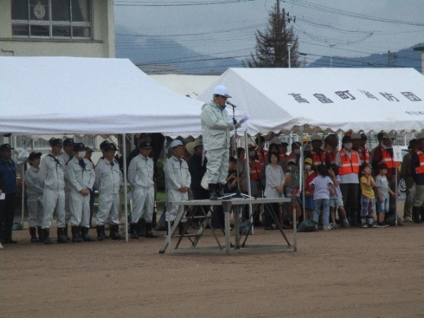 高畠町水防訓練1