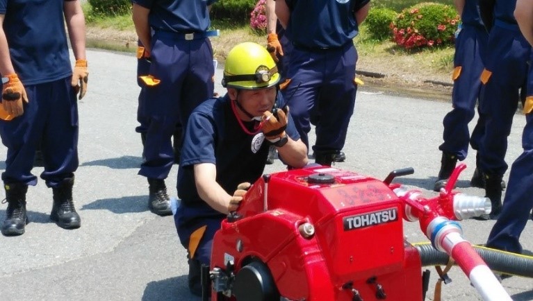 高畠町消防団機関員講習会3