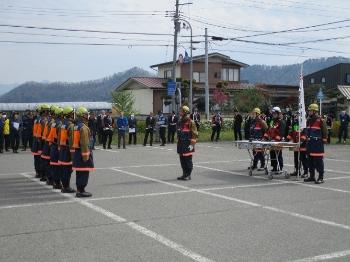 高畠町消防団春季消防演習2