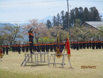 高畠町消防団春季消防演習4