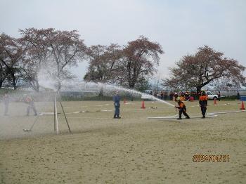 高畠町消防団春季消防演習5