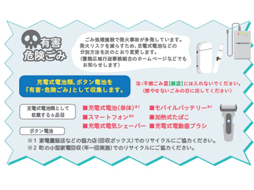 有害ごみの出し方