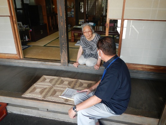 訪問の際の様子