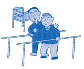 通所リハビリテーション(デイケア/日帰り)イラスト