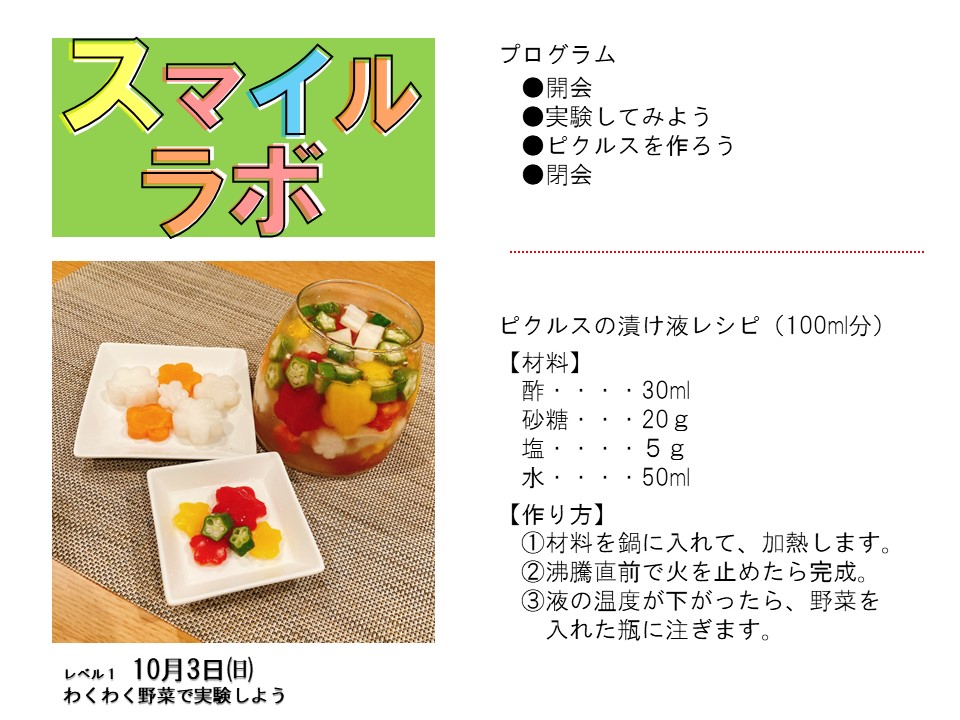 ピクルス漬け液レシピ