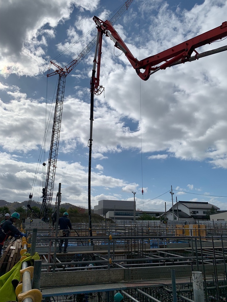 コンクリート打設