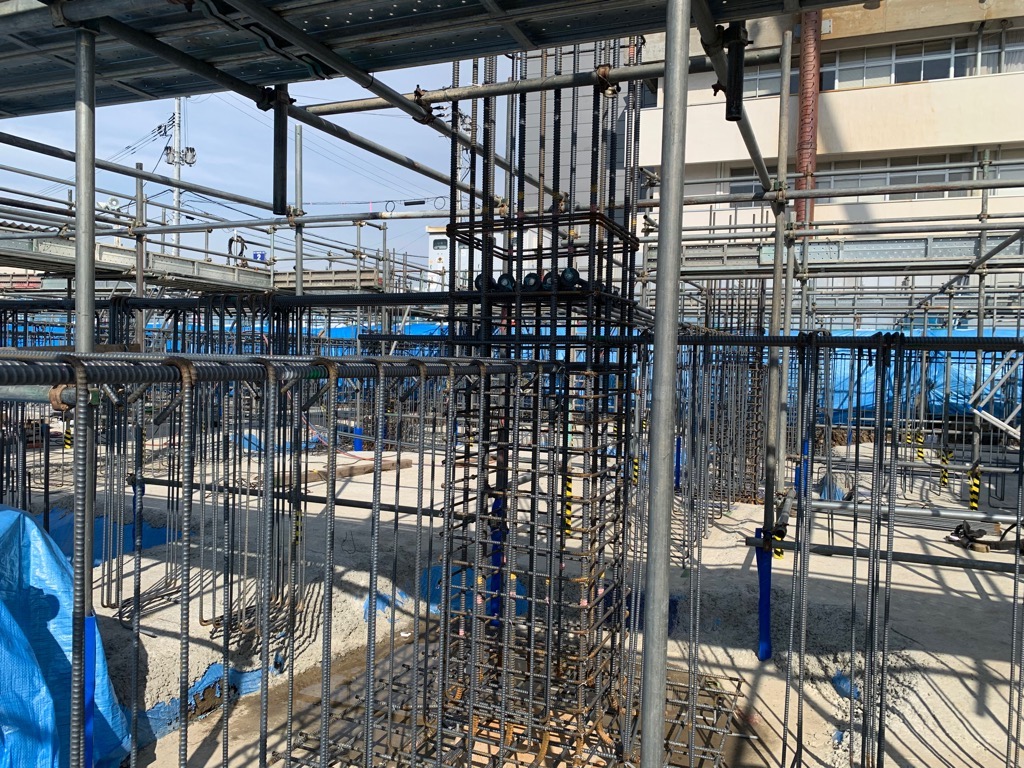配筋工事の様子2