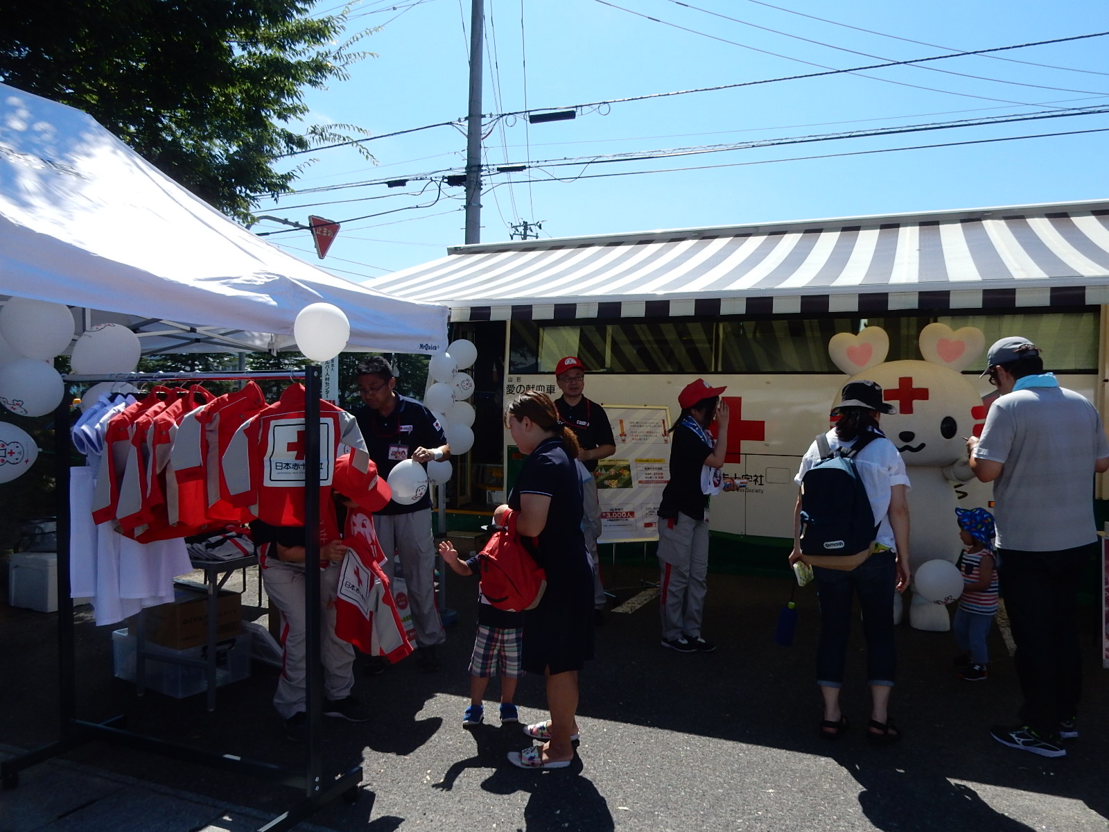 キッズユニフォーム試着体験