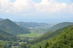 高畠町の俯瞰写真